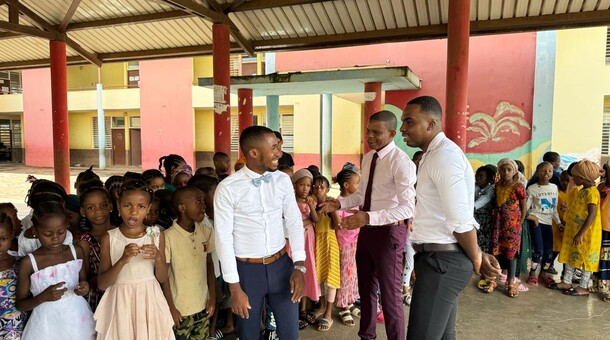 visite sénatoriale à Kawéni