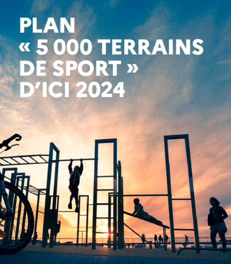 Logo 5000 équipements sportifs de proximité pour 2022
