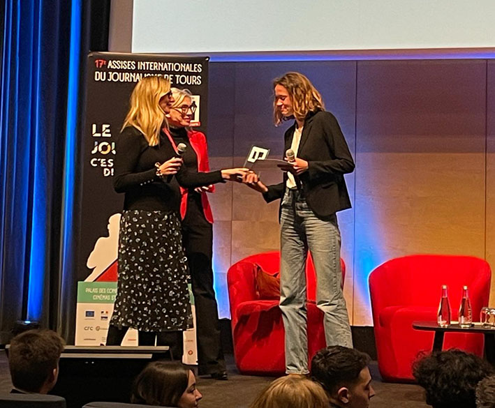 Remise du  prix EMI