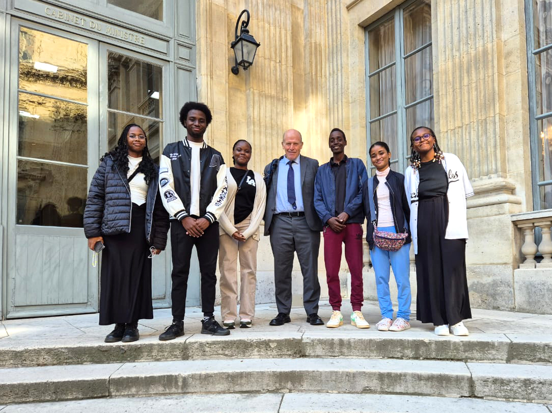 Les 2lèves de bamana au ministère