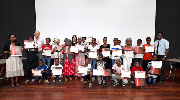 photo de groupe des lauréats