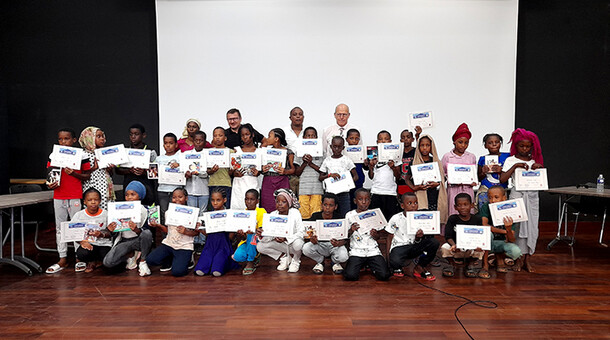 photo de groupe des lauréats