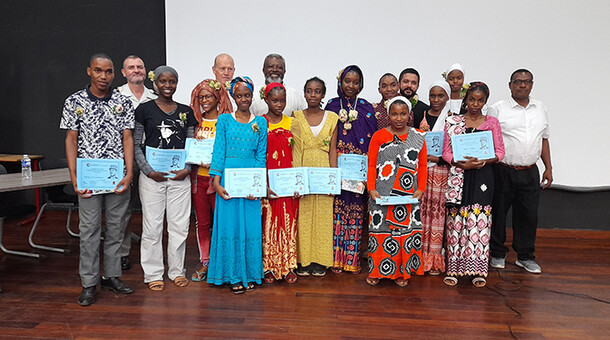 photo de groupe des lauréats
