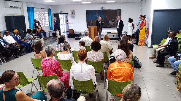 Remise des palmes académiques
