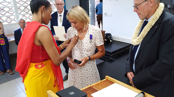 Remise des palmes académiques