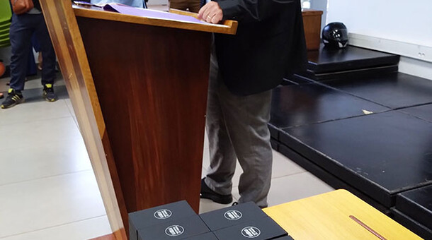 Remise des palmes académiques