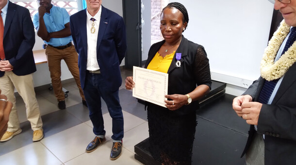 Remise des palmes académiques