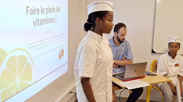 Explication des élèves de Boulpat sur leur projet