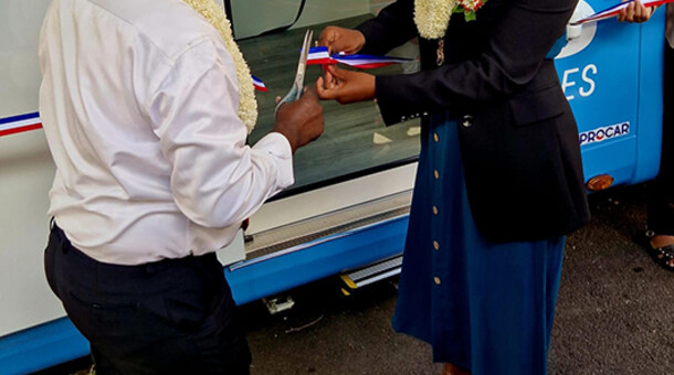 inauguration du bus IJ