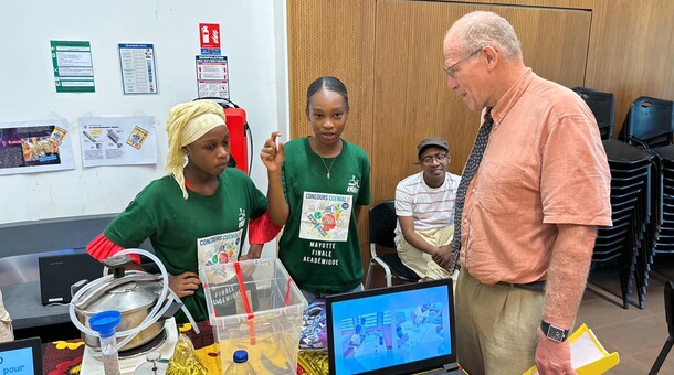 Le recteur au concours Cgénial 2024