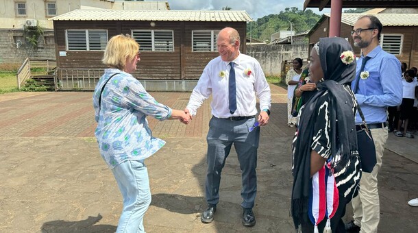 visite sénatoriale à Kawéni