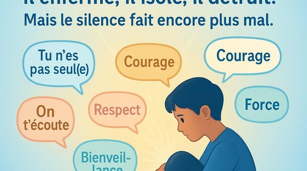 Affiche élève paire du LPO du nord