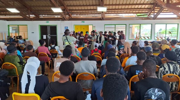 Conférence au lycée Bamana